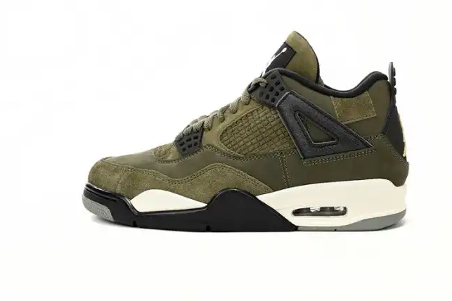 Official Maikesneakers Medium Jordan Olive FB9927-200 Craft Air 4 0625